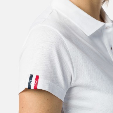 Rossignol Rooster Classic Polo Femme white