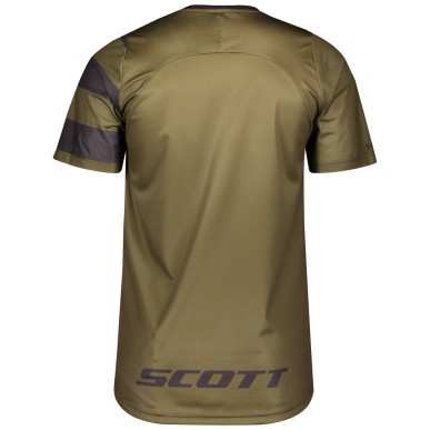 Scott Trail Vertic Zip s/sl Green moss