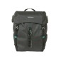 SACOCHE BASIL DISCOVERY 365D NOIRES/BLEUES RÉFLECHISSANT (30x15x31 cm) 9 LITRES