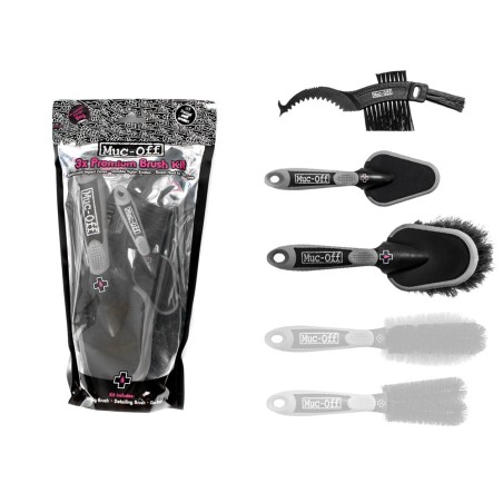 MUC-OFF - Kit de 3 brosses Réf. MUPABR3
