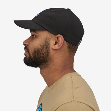 Patagonia P-6 Label Trad Cap black