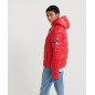 Bomber Superdry High Shine Toya Femme red