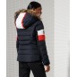 Doudoune Superdry Alpine Fur Luxe Femme Eclipse Navy
