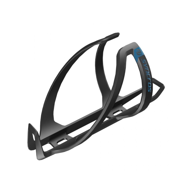 Porte-bidon Carbon Syncros Cage 1.0 black blue Porte-bidon Carbon Syncros Cage 1.0 black blue