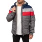 Pull in Doudoune Capuche GreyRainBo
