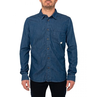 Pull in chemise dryblue