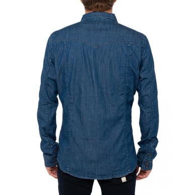 Pull in chemise dryblue