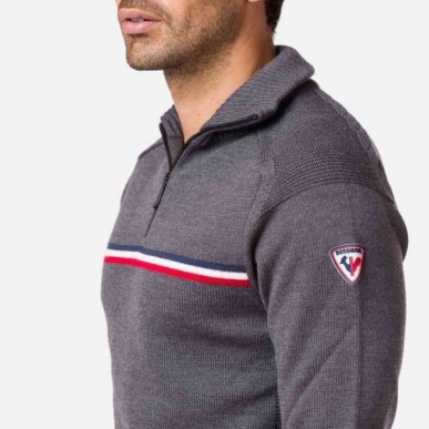 Rossignol Major 1/2 Zip Heather grey