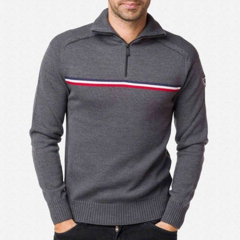 Rossignol Major 1/2 Zip Heather grey