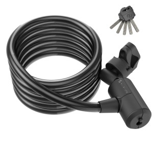 CÂBLE ANTIVOL EN SPIRALE SYNCROS MASSET 12/185