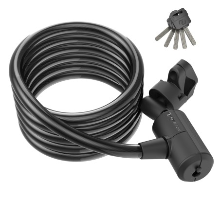 CÂBLE ANTIVOL EN SPIRALE SYNCROS MASSET 12/185