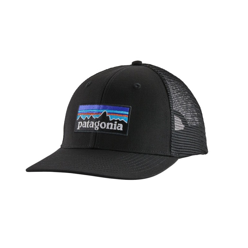 Patagonia P-6 Logo Trucker Hat black