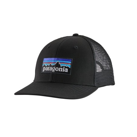 Patagonia P-6 Logo Trucker Hat black
