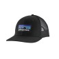 Patagonia P-6 Logo Trucker Hat black