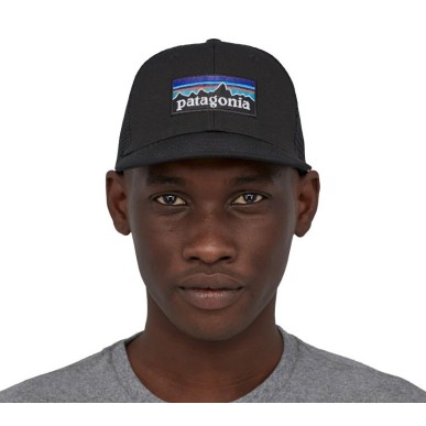 Patagonia P-6 Logo Trucker Hat black
