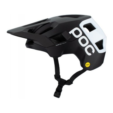 POC Kortal Race MIPS Hydrogen Black Matt white