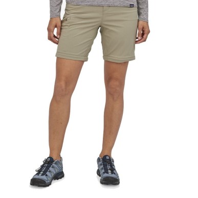Patagonia Quandary Convertible Pant Femme shale