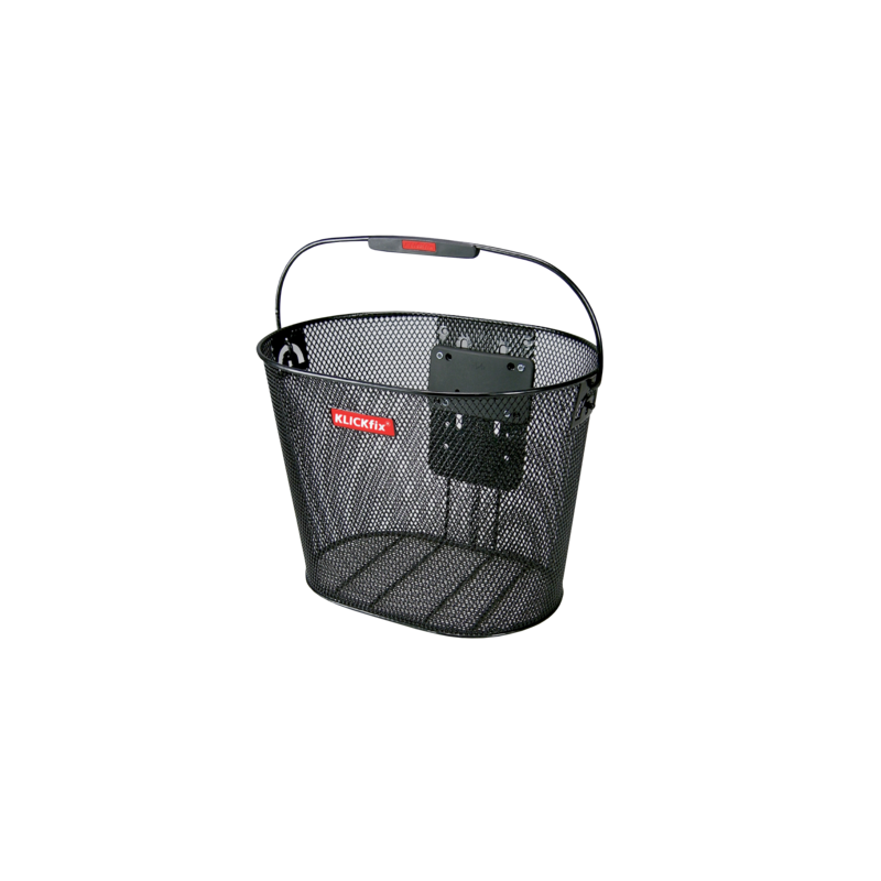 Panier avant Klickfix Oval noir