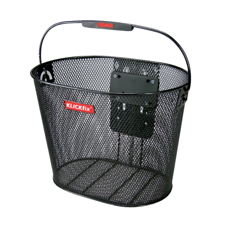 Panier avant Klickfix Oval noir