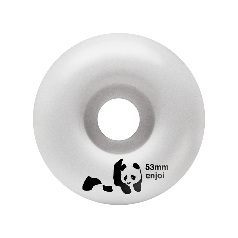 Enjoi Wheels Whitey Panda 53mm