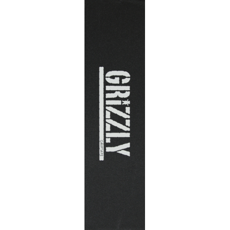 Grizzly Grip Plaque Stamp Print 9 x 33