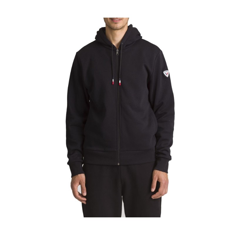 Rossignol Logo Sweat FZ Hood Fleece black