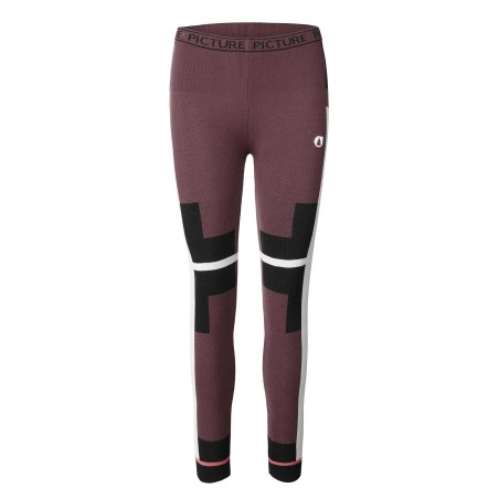 Picture Noadi Legging Femme rum raisin