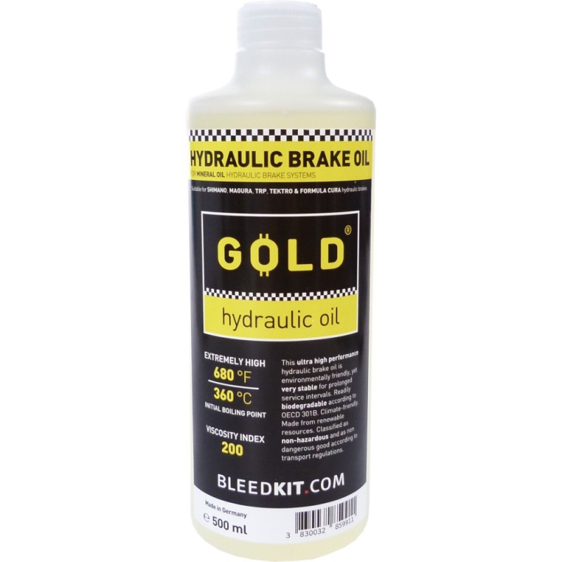 Bleedkit Shimano huile minerale pour freins 500 ml