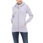 Ragwear Yoda Crystal Organic Zip Hood Femme lavender