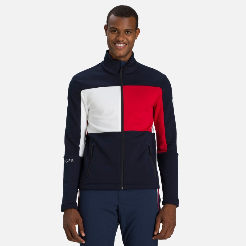 Rossignol Global stripe full zip sky captain Rossignol Global stripe full zip sky captain