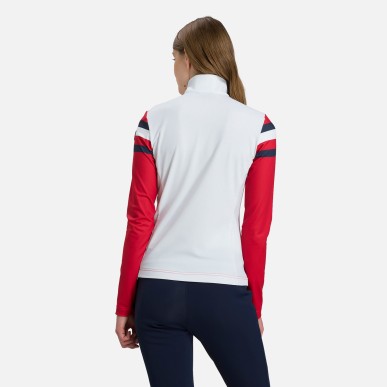 Rossignol layers 1/2zip Femme true red