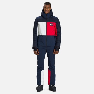 Rossignol Flag quilted ski jacket Sky captain
