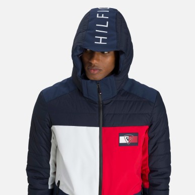 Rossignol Flag quilted ski jacket Sky captain