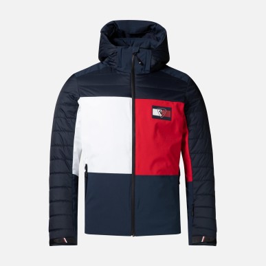 Rossignol Flag quilted ski jacket Sky captain