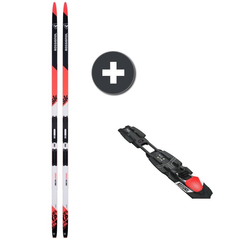 Rossignol Delta Sport Skating + Fixations R skate RJK1001