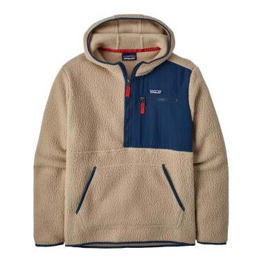 Patagonia Retro Pile Pullover oar tan