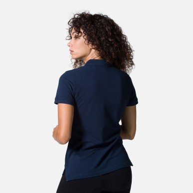 Rossignol Logo Polo Femme dark navy