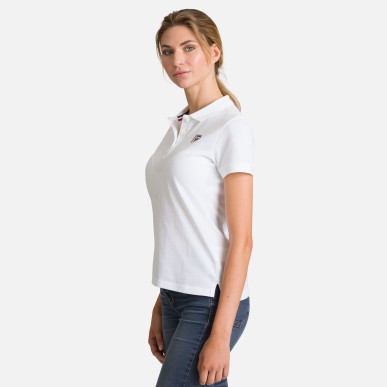 Rossignol Logo Polo Femme white