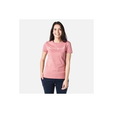 Rossignol Rossi tee Femme wallop rose