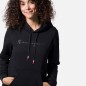 Rossignol Logo Sweat Hood Fleece Femme black