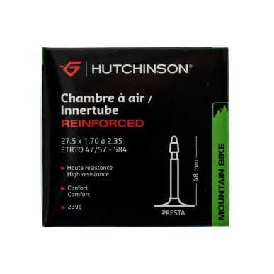 Hutchinson chambre 27.5 x 1.70-2.35 VF Presta