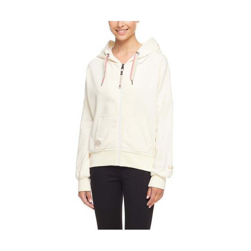 Ragwear Gobby Zip Hood Femme white