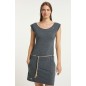 Ragwear Tag Dress Femme dark grey