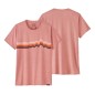 Patagonia Cap Cool Daily Tee Femme sunfade pink