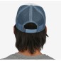 Patagonia P-6 Logo Trucker Hat white / light plume grey