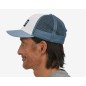 Patagonia P-6 Logo Trucker Hat white / light plume grey