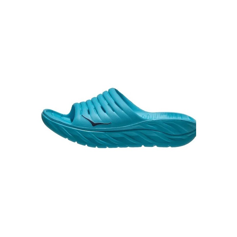 Hoka Ora Recovery Slide Unisexe scuba blue / bellwether blue Hoka Ora Recovery Slide Unisexe scuba blue / bellwether blue
