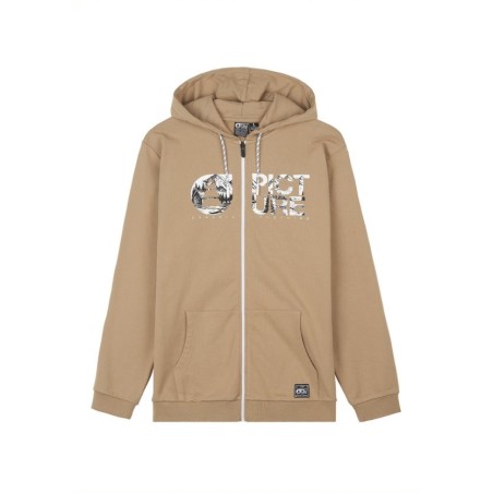 Picture Basement Zip Hoodie dark stone