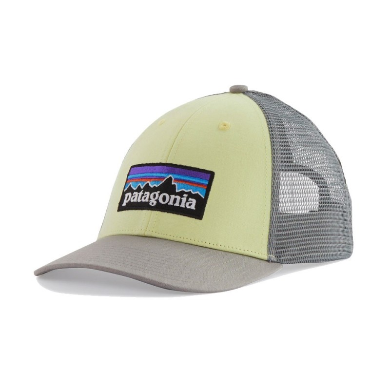 Patagonia P-6 Logo Lopro Trucker Hat isla yellow