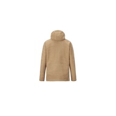 Picture Pemberton zip fleece hood dark stone